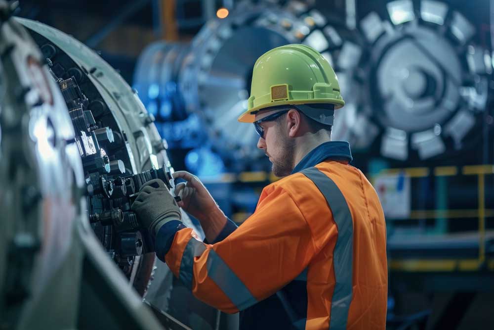 Mechanical service done by professional