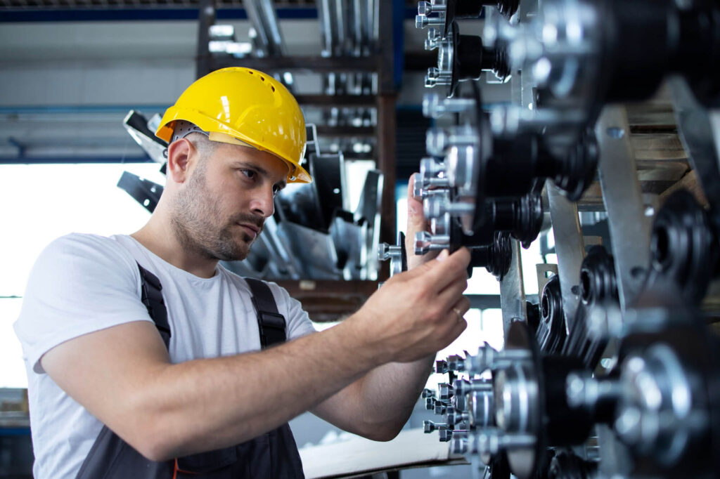 Industrial machine repair work in Charlotte